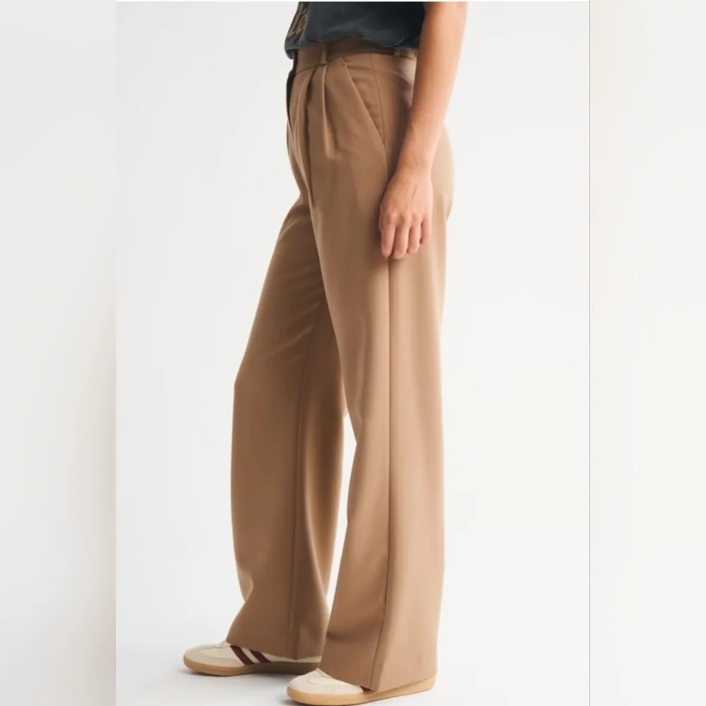 A&F Sloane Tailored Wide Leg Pant Size 25 - Picture 2 of 7